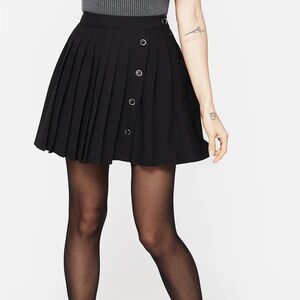 Moonage Pleated Mini Skirt